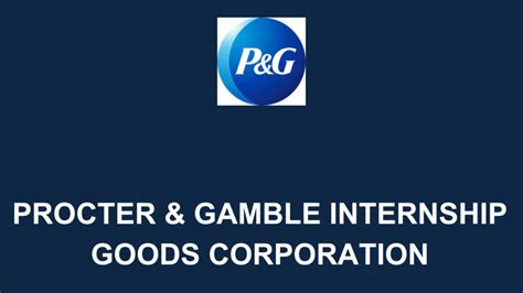 procter and gamble internship|Procter & Gamble Jobs .
